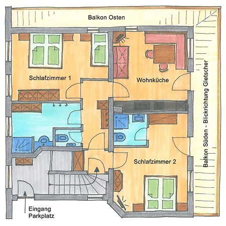 Haus Sunnseiten Apartmán